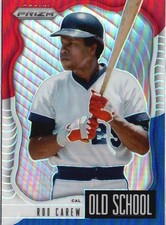 2021 Panini Prizm #OS-5 Rod Carew Old School Red/White/Blue Prizm