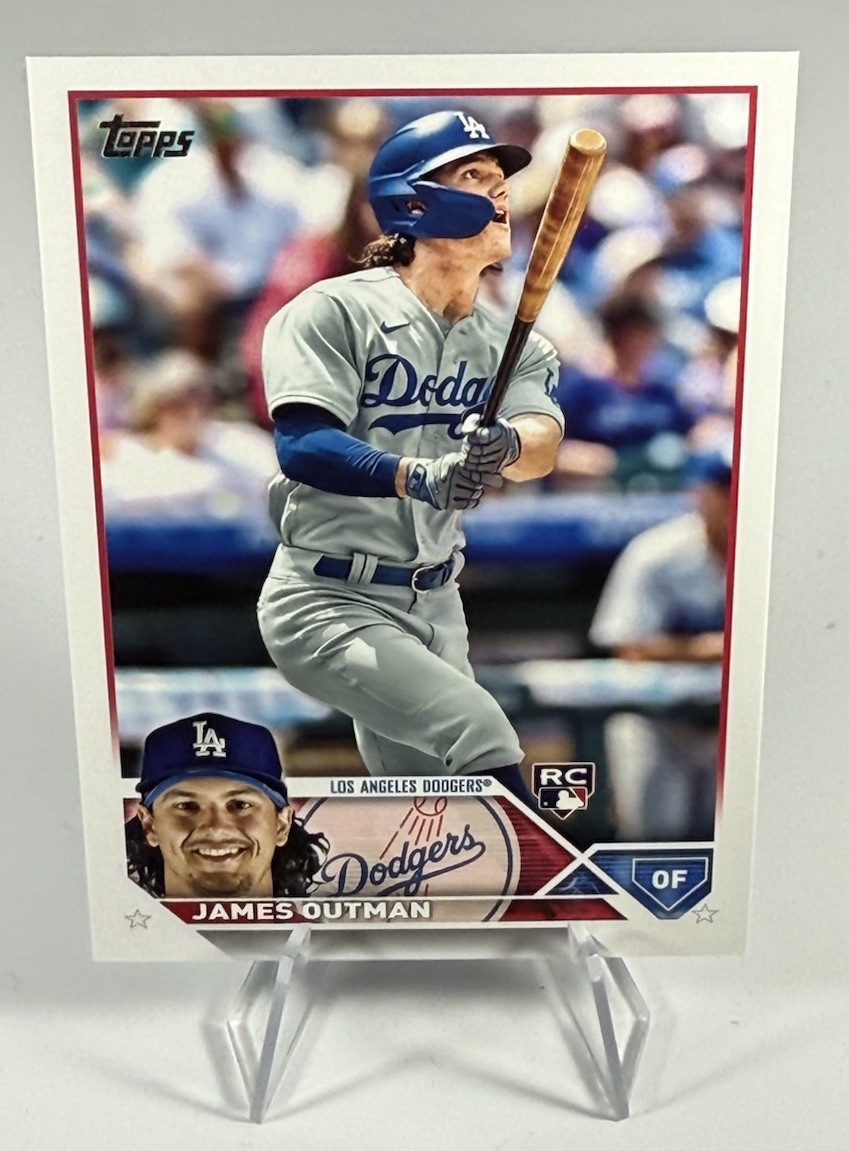 2023 Topps Series 2 - James Outman #395 (RC)