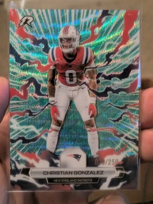 Topps 2026 resurgence Christian Gonzalez New England Patriots #68 Parallel /250