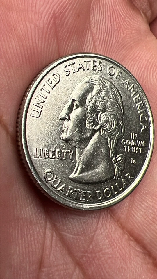 2007 D Idaho State Quarter Cent Coin From Us Mint 25 Cents Esto Perpetua 1890 - Image 2 of 4