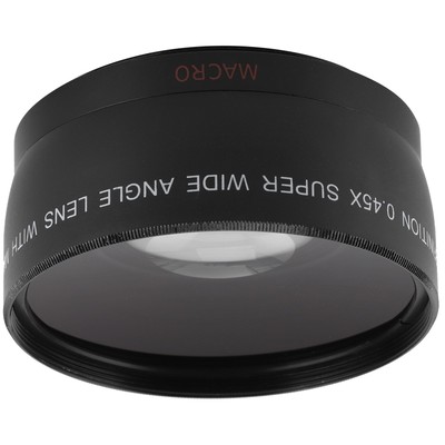 0.45X Camera Wide Angle And Macro Lens Additional Lens For Camera Lens With Fit