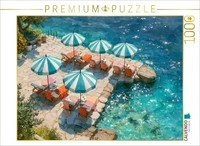 Calvendo Puzzle The Dolce Vita Begins | 1000 Pieces, Finished Size 25.2 × 18.9 I