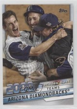 2020 Topps Update Decades Best Teams Arizona Diamondbacks Craig Counsell 07lj