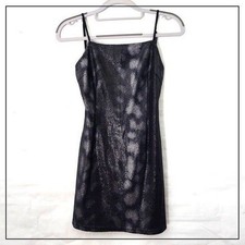Urban Outfitters Dress Women XS Black Night Out Bodycon Clubwear Strappy Party