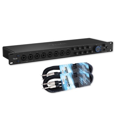 Fender Quantum LT16 16x8-Kanal USB-C Audio-Interface mit 2x Klinkenkabel