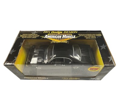 ERTL Elite American Muscle 1971 Plymouth Duster Twister Green for