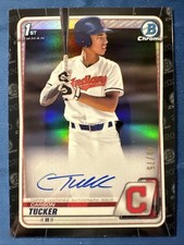 2020 Bowman Draft - Chrome Draft Picks Auto Carson Tucker #CDA-CT Black /75