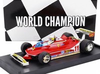 Brumm 1/43 Ferrari F1 312T4 Figuren Scheckter Monza 1979 Statisches Modell