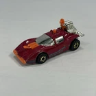 Vintage 1977 Hot Wheels Diecast 1/64 Plum Red - Science Friction