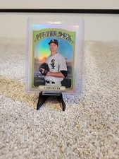 2021 Topps Heritage High Number Chrome Refractor /572 Codi Heuer #555 Rookie RC