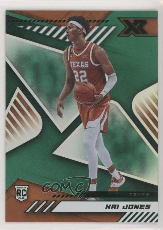 2021-22 Panini Chronicles Draft Picks XR Green Kai Jones #172 Rookie RC 2l4