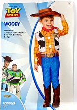 Spirit Halloween Disney TOY STORY - WOODY - Costume - TODDLER - Size 2T