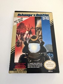 Nintendo NES NOBUNAGA'S AMBITION GAME COMPLETE IN BOX 