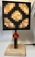Minecraft Glowstone Ukonic Mojang 14 Inch Desk Bedside Night Light Lamp