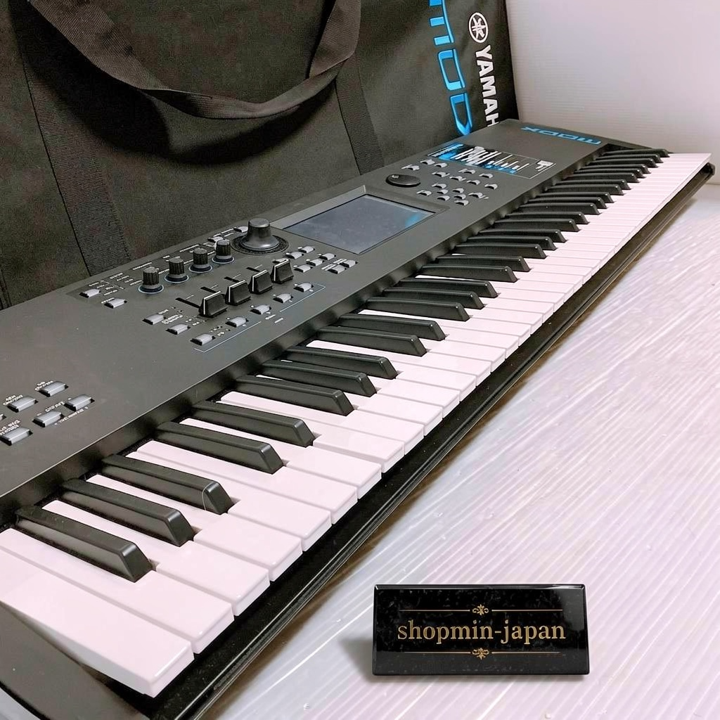 Yamaha MODX7 76-Key Semi Weighted Keyboard Synthesizer - Black for