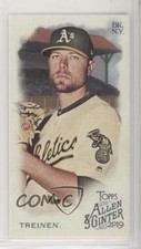 2019 Topps Allen & Ginter Mini Allen & Ginter Logo Back Blake Treinen #12 9gy