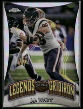 2024 Topps Chrome #LOG-25 J.J. Watt Legends of the Gridiron Refractor