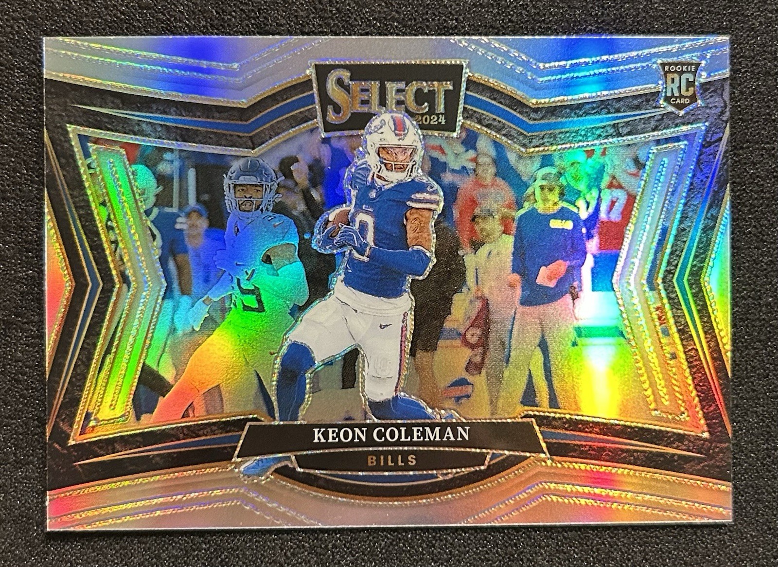 2024 Select KEON COLEMAN Rookie Field Level #458 Silver Prizm BILLS