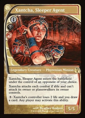 1x Xantcha, Sleeper Agent - Foil - Future Sight Light Play MTG Magic - Kid Icaru