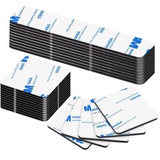 Monsensiy 52 Pcs Double Sided Adhesive Pads, Two Sided AdhesiveTape,Double Si...