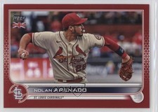 2022 Topps UK Edition Red 3/5 Nolan Arenado #31 7xr