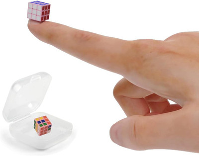 Mini Cube 3X3 - Cube Lab 1X1X1Cm Tiny Cube, Smooth Magic Smallest Cube Gift for