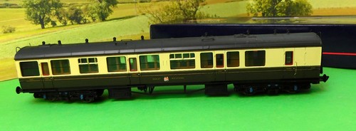 Bachmann 34-076 Collett 1st/3rd/brake chocolate/cream Western Coach 6453 OO | Condition: Used