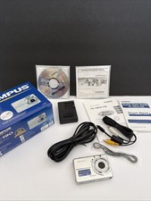 Olympus FE-190 Digital Camera 6.0MP Silver Tested