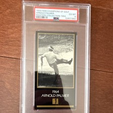 Grand Slam Ventures Champions of Golf Arnold Palmer #1964 PSA 6 Masters Card