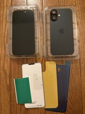 NEW OEM Apple iPhone 16 LCD /Back Glass/Black OLED Display Touch Digitizer