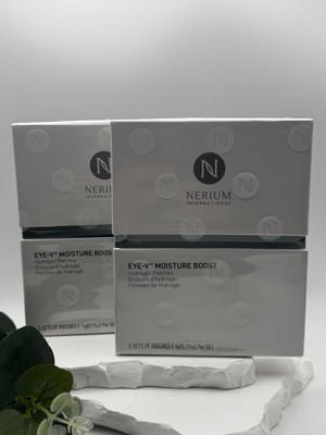 Nerium Eye-V Hydrogel Patches - Two Sealed Boxes (10 Sets) New-Read Discription