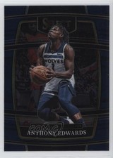 2021-22 Panini Select Concourse Blue Anthony Edwards #49 1d4
