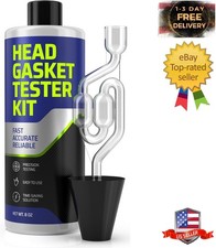 Head Gasket Tester Kit - over 100 Tests, All in One Blown Head Gasket Test Kit,