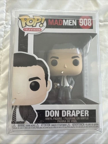 Funko Pop! Television: Mad Men Don Draper #908 W/Protector