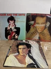 ADAM ANT VINYL LOT BUNDLE PRINCE CHARMING KINGS WILD STRIP