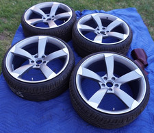 20 X 9 ET26 Rotor RS5 Wheels & Tires – Brand New (Mounted, Never Driven)