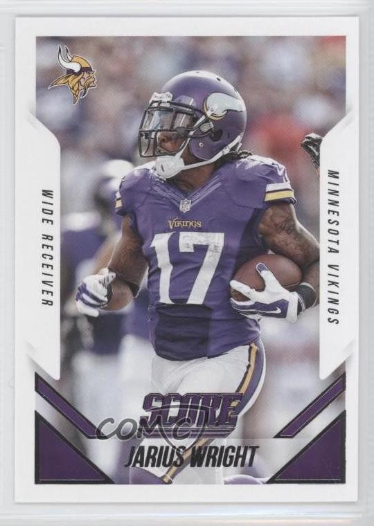 2015 Score Jarius Wright #124 1i3
