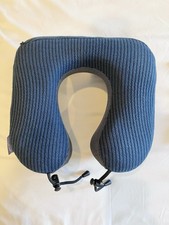 Navy Napfun Travel Pillow, Travel Accessory for Airplane, New w/ Mask