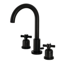 Kingston Brass FSC892.ZX Millennium 1.2 GPM Widespread Bathroom - Black