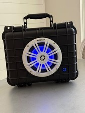 6.5  Kicker LED Bluetooth speaker. Waterproof design, Marine Speakers and Case.