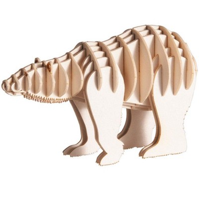 Fridolin 3D Papiermodell Eisbär