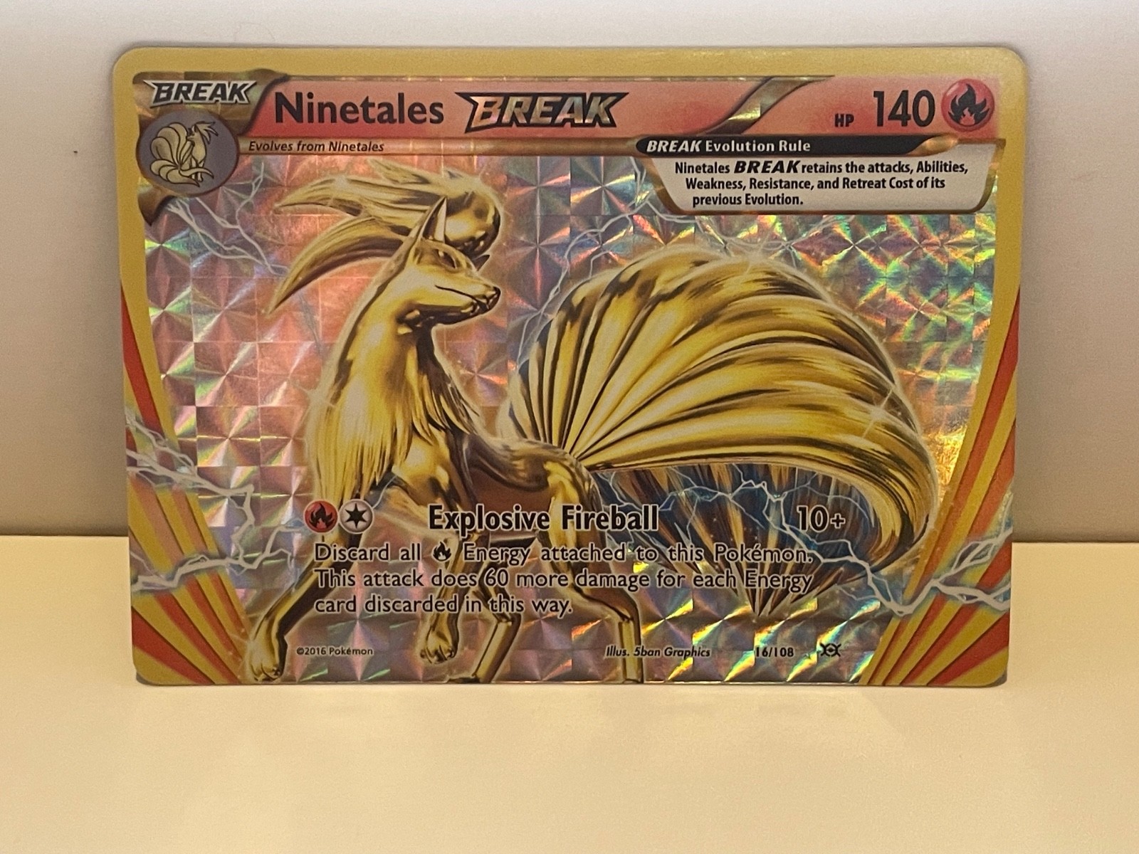 Ninetales BREAK 2016 XY: Evolutions #016/108 Holo Price Guide - Sports Card Investor Ninetales BREAK 2016 XY: Evolutions #016/108 Holo Price Guide - Sports Card Investor