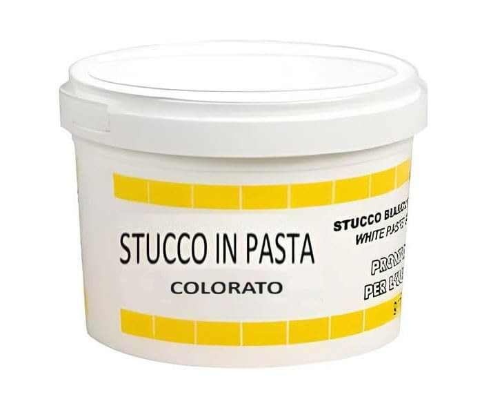 Stucco Legno Colorato Professionale - Pasta Pronta per Riparazioni Rapide