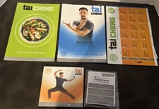 Beachbody Tai Cheng 5 DVD exercise workout, Food Plan, Guidebook, Resistance Ban