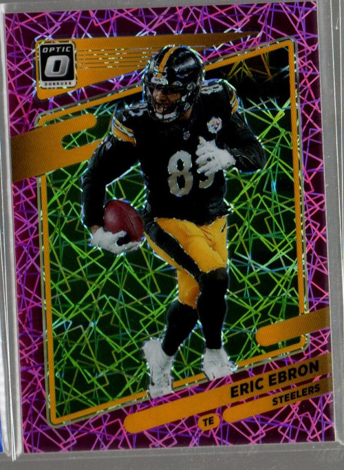 2021 Donruss Optic Pink Velocity #147 Eric Ebron /79 