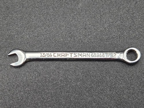 Craftsman Wrenches Metric Ignition Small Combination SAE 16 Pieces 43941-948 - Foto 13 di 17