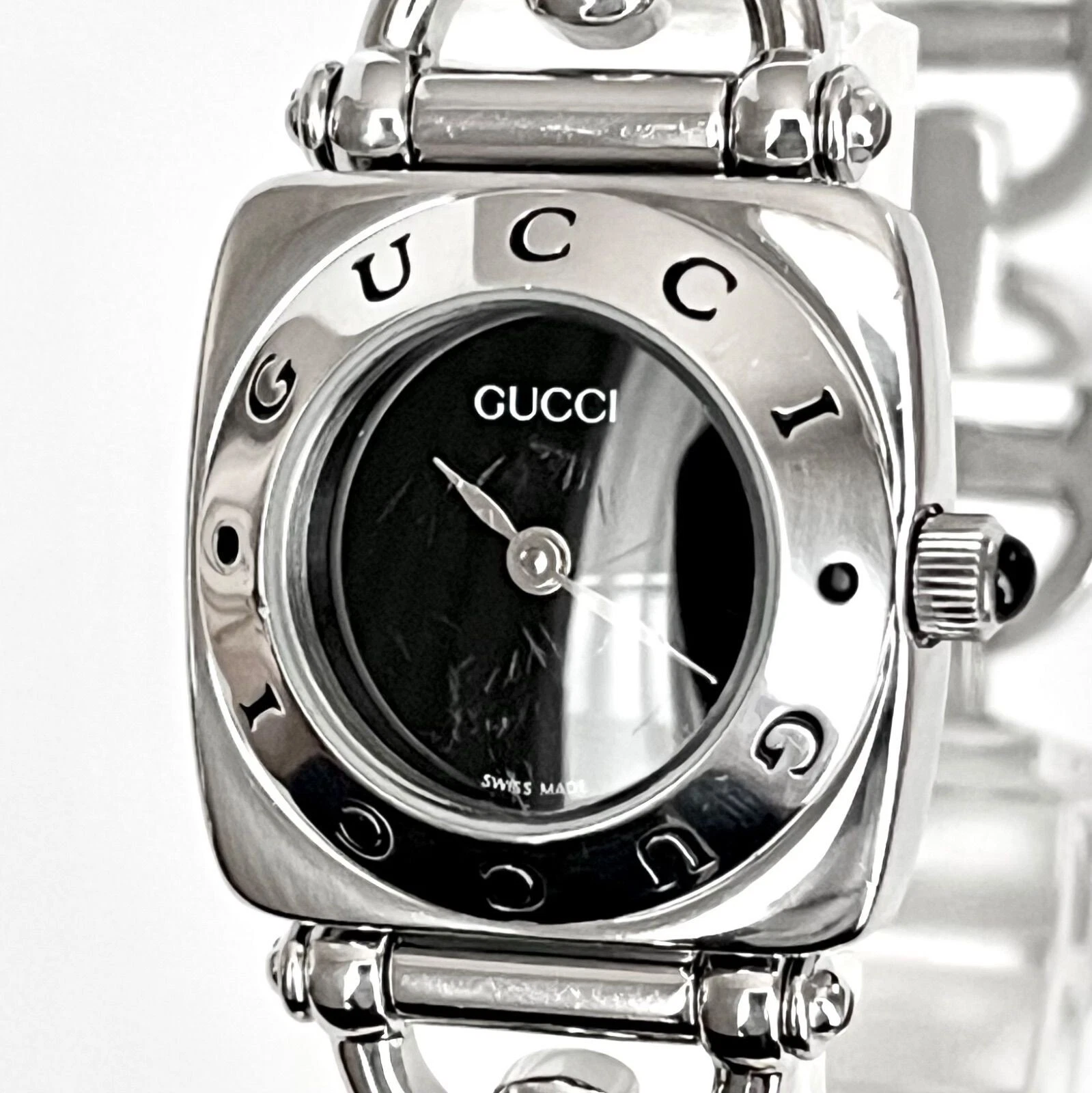 Orologio GUCCI 6400L Argento Swiss Made Quarzo Donna Giappone Usato Buonezioni