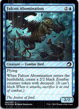 Falcon Abomination Foil Magic Innistrad Midnight Hunt NM