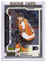 Oskar Lindblom 2018-19 O-Pee-Chee Platinum Marquee Rookie Card #171