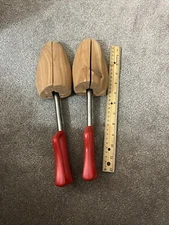 Vintage Cedar Wood Florsheim No 5 Rochester Travel Tree Shoe Keepers Stretchers